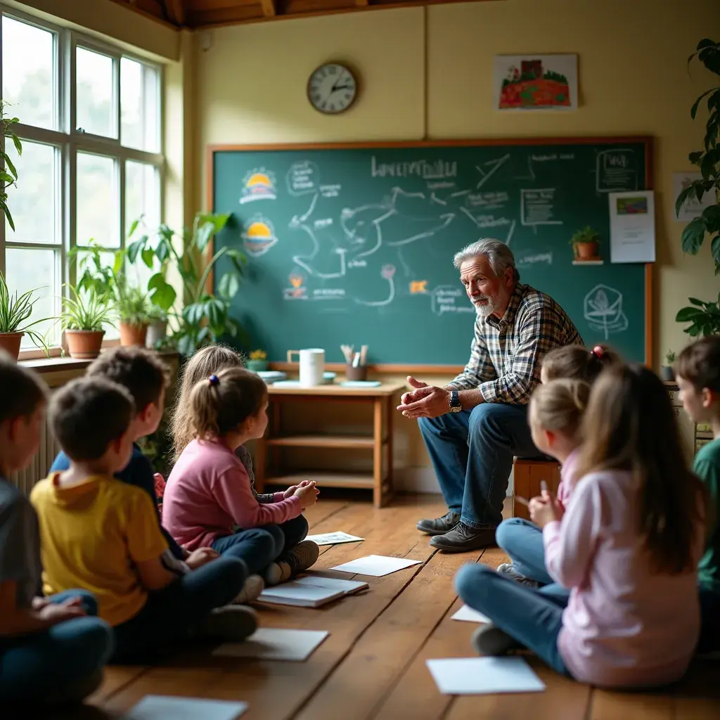 Modern office environment